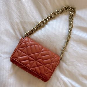 Orange Zara Purse (like new!)